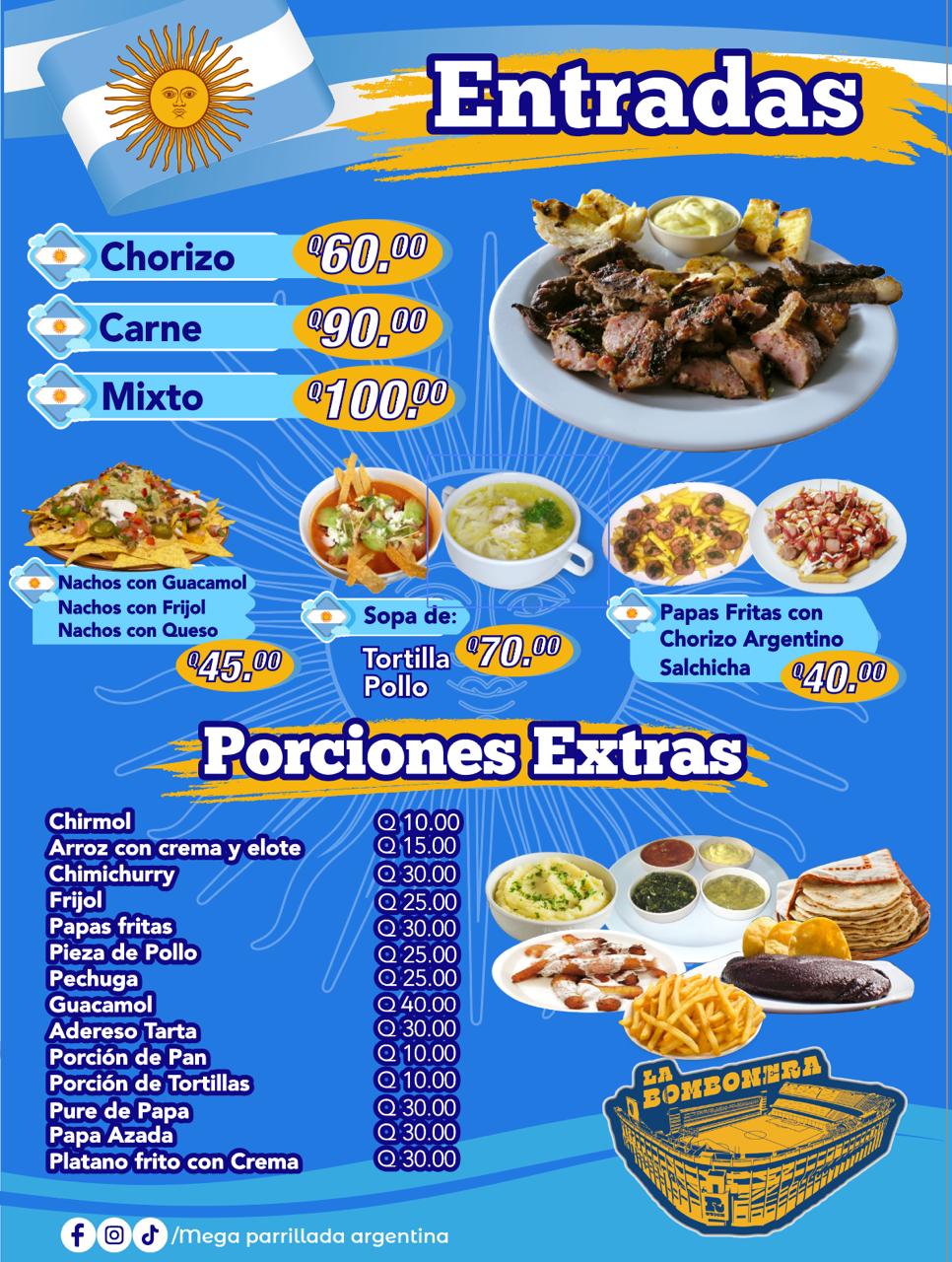 Menú página 4