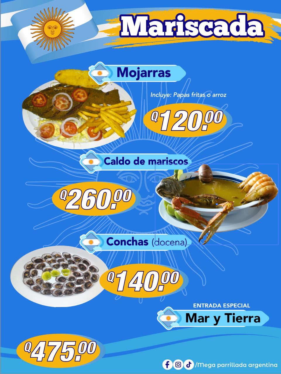 Menú página 8